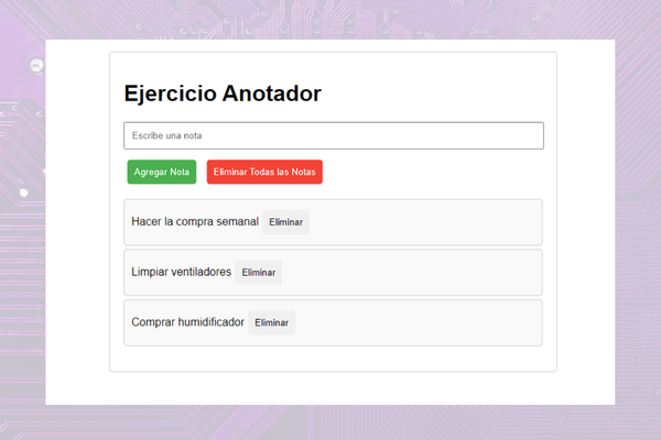 Anotador Web
